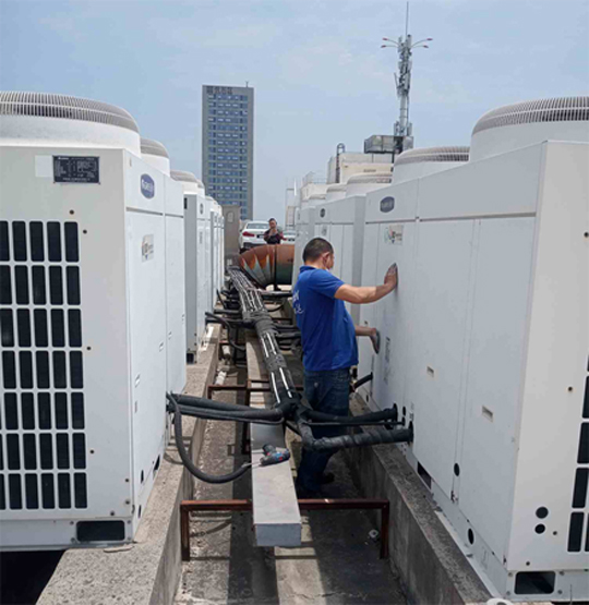 任县中央空调制热和不制冷系统维修方法